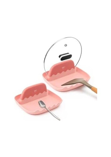 Wangu Kapak Tutucu, Kaşık Tutucu, Kaşıklık Pembe VLT1494