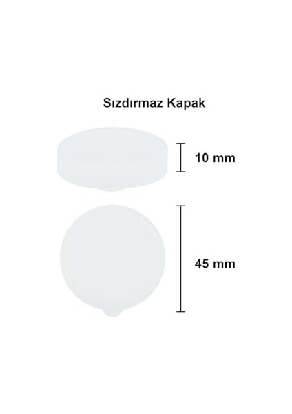 250 ml Şeffaf Süt, Ayran, Limonata, Meşrubat Şişesi 250 cc Plastik Kapaklı Boş Cam Şişe 2 Adet