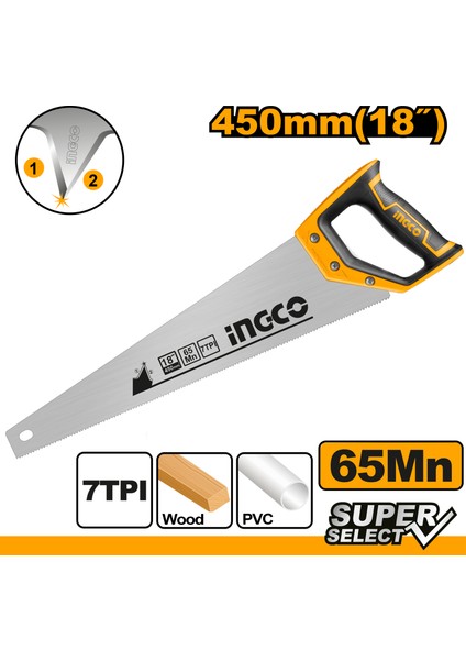 ING-HHAS15450 Pala Testere 450mm