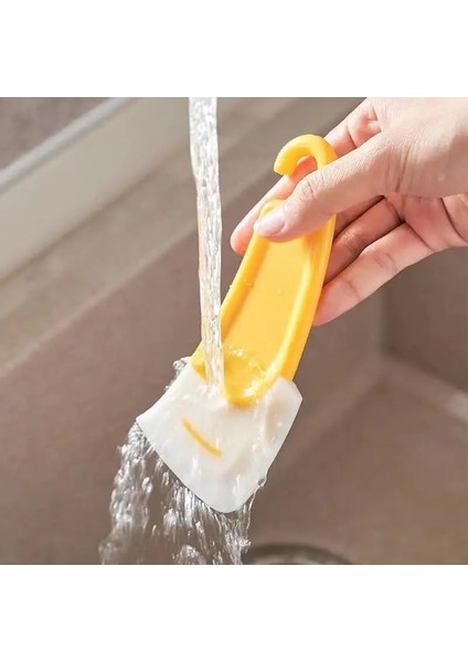 Tava Kazıyıcı Spatula, Mutfak Temizleme Aparatı, Yağ ve Yemek Artığı Temizleyici