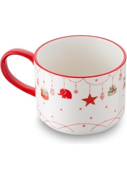 New Year Janus Teapot ve 2'li Bardak Seti