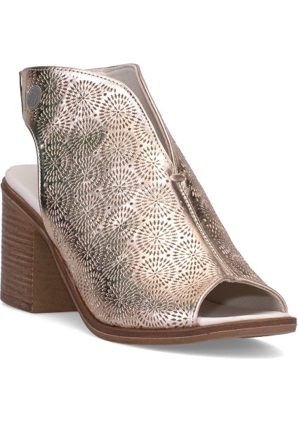 D25YS-2915 Kadın Topuklu Sandalet Dore fiyatları