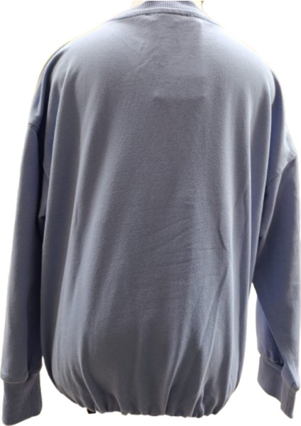 Kız Çocuk Sweat Shirt Baskılı Lila Crop 11-12 Yaş fırsatları