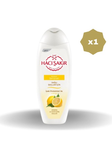 Limon Yağlı Şampuan 500 ml - (1 Adet)