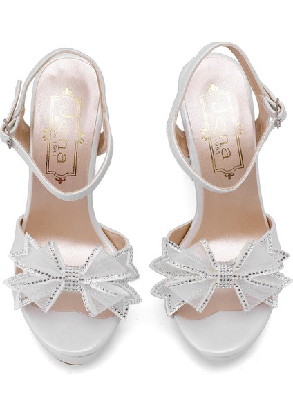 Elit JN3331C Kadın Platform Ayakkabı Sedef fırsatları