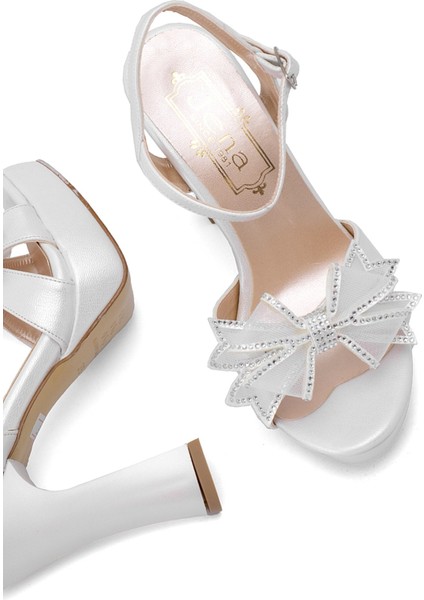 Elit JN3331C Kadın Platform Ayakkabı Sedef indirimleri