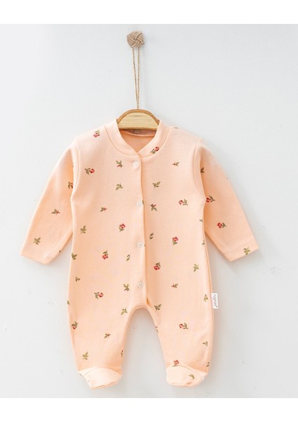 Lale Desenli Patikli Kız Tulum