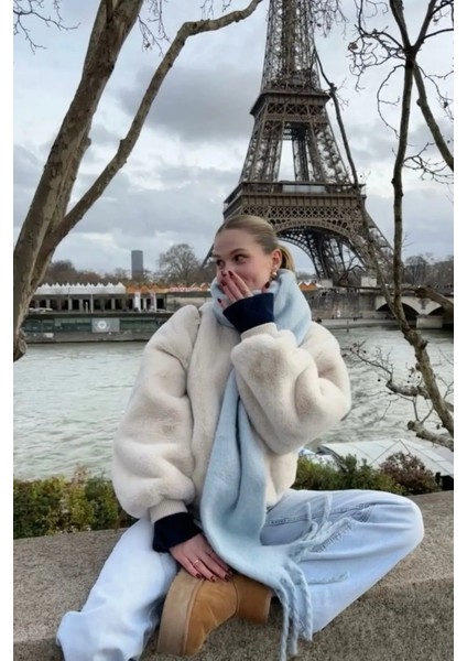 Alessa Atkı Yumuşak Dokulu Omuz Şalı