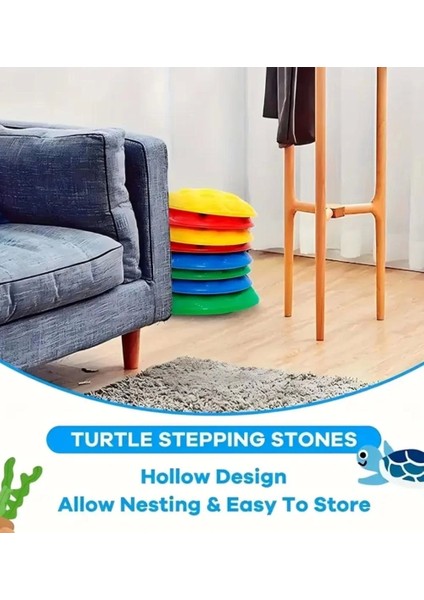 Çocuk Yarım Küre denge ve Koordinasyon Adası 6 Lı Set