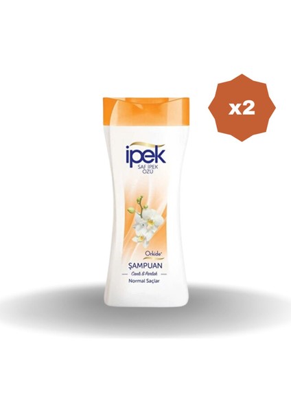 Normal Saçlar Için Orkide Özlü Şampuan 480 ml - (2 Adet)