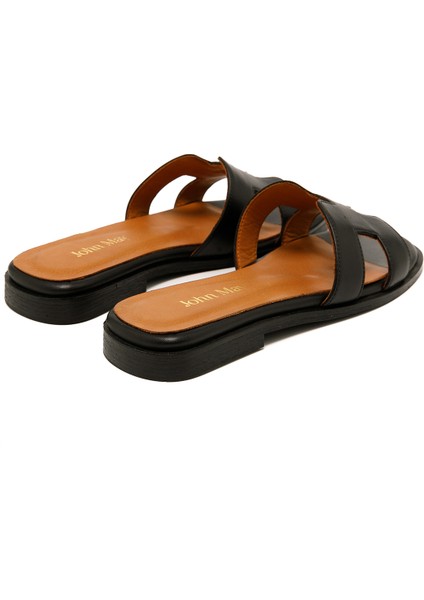 Kadın Terlik RC-25Y-015-R2046 John May Siyah 26 indirimleri