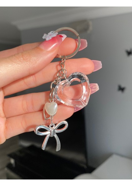 Coquette Tasarım Anahtarlık Çanta Charmı Çanta Aksesuarı
