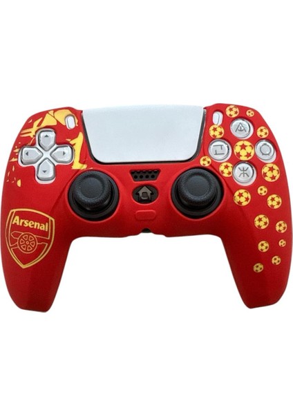 Ps5 Dualsense Arsenal Desenli Koruyucu Silikon Kılıf