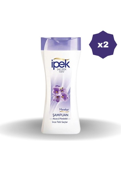 İnce Telli Saçlar İçin Menekşe Özlü Şampuan 480 ml - 2 Adet