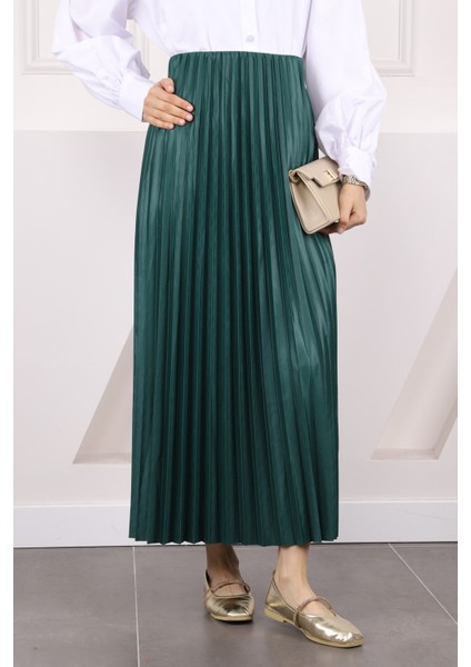 Zümrüt Bel Lastikli Piliseli Etek fırsatları