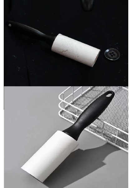 Büro Ev Ofis Yazlık Hijyeni Için 4yedek 240YAPRAK Elbise Kıl Tüy Toplar Toz Alma Rulo Seti modelleri