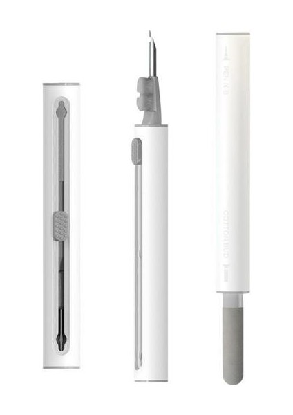 Büro Ev Ofis Yazlık Hijyeni Için Hassas Fırçalı Detaylı Kulaklık Temizleme Kiti fırsatları