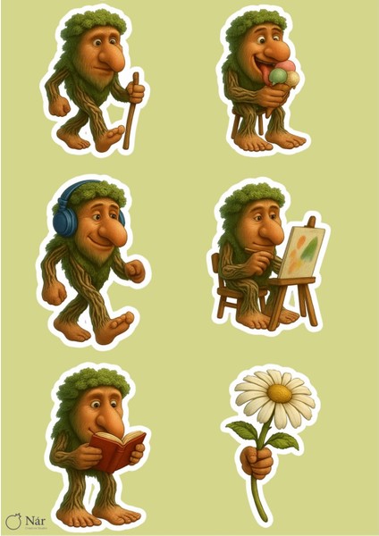 Italian Memes Stickerları - Italyan Esprili Çıkartmalar - 3 Sayfa