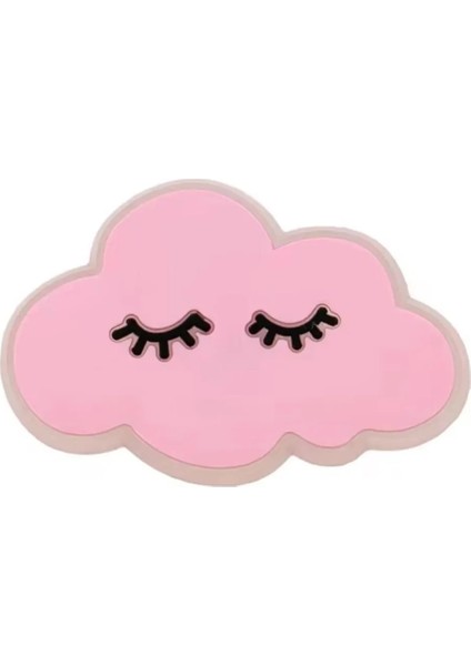 Ledli Yanıp Sönen Bulut Terlik Süsü Üç Boyutlu/ışıklı 3D Charm/jibbitz