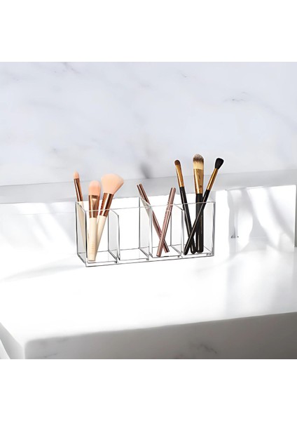 Çok Amaçlı Pratik Şeffaf Pleksi Makyaj & Takı Organizeri (Organizer & Düzenleyici)