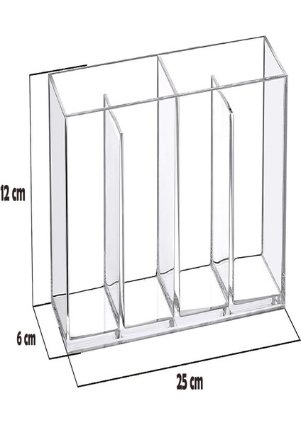 Çok Amaçlı Pratik Şeffaf Pleksi Makyaj & Takı Organizeri (Organizer & Düzenleyici) fırsatları