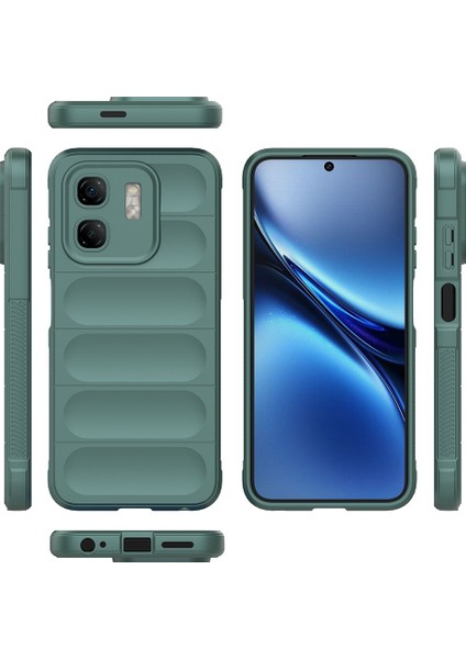 Infinix Hot 50I 4g Kılıf Etnik Optimum Silikon + Ekran Koruyucu