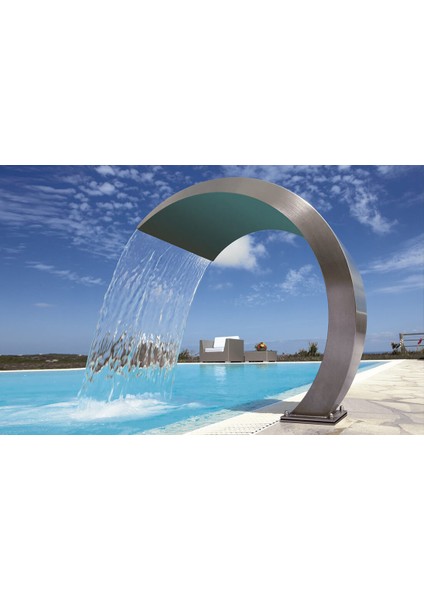 Kobra Havuz Şelale Paslanmaz 1,5mm 350X350 mm fiyatları