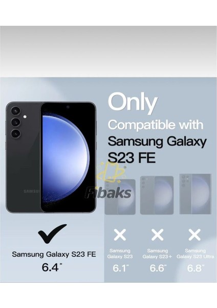 Samsung Galaxy S23 Fe Hayalet Privacy Tam Kaplama Ekran Koruyucu Kırılmaz Cam