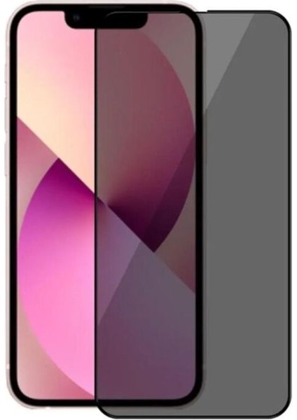 IPHONE 13 Mini Hayalet Privacy Tam Kaplama Ekran Koruyucu Kırılmaz Cam