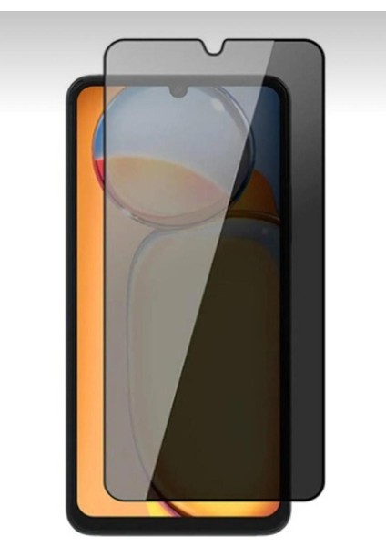 Xiaomi Redmi 13 C Hayalet Privacy Tam Kaplama Ekran Koruyucu Kırılmaz Cam