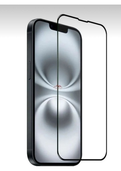 IPHONE 16 E Tam Kaplama Ekran Koruyucu Kırılmaz Cam