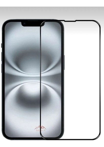 IPHONE 16 E Tam Kaplama Ekran Koruyucu Kırılmaz Cam