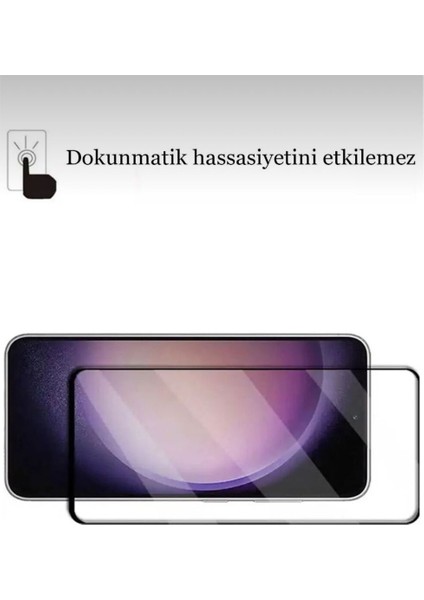 Samsung Galaxy S23 Fe Tam Kaplama Ekran Koruyucu Kırılmaz Cam indirimleri