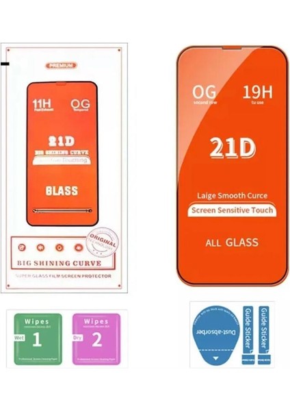 IPHONE 13 Mini Tam Kaplama Ekran Koruyucu Kırılmaz Cam