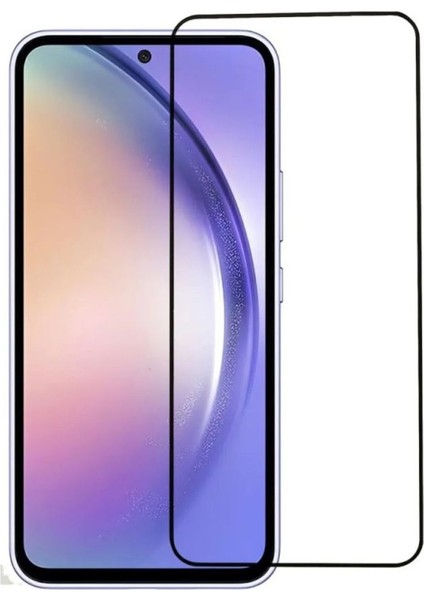 Samsung Galaxy A36 Tam Kaplama Ekran Koruyucu Kırılmaz Cam