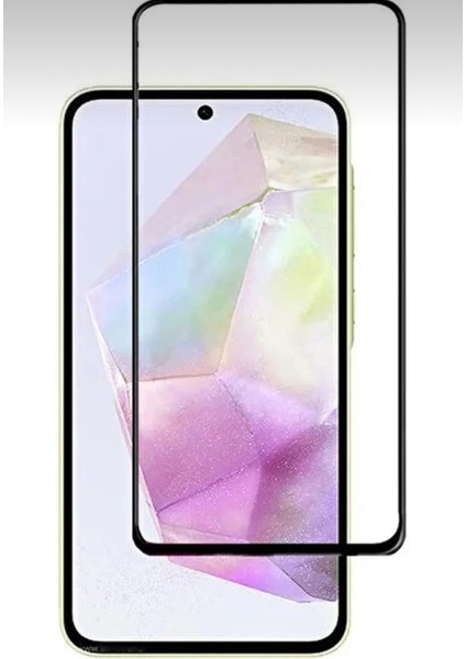 Samsung Galaxy A36 Tam Kaplama Ekran Koruyucu Kırılmaz Cam