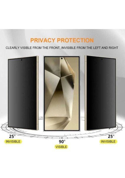 Samsung Galaxy S23 Hayalet Privacy Tam Kaplama Ekran Koruyucu Kırılmaz Cam modelleri