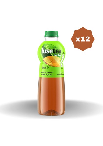 Pet Mango-Ananas 1 Lt - (12 Adet)