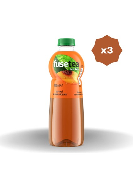 Pet Şeftali 1 Lt - (3 Adet)