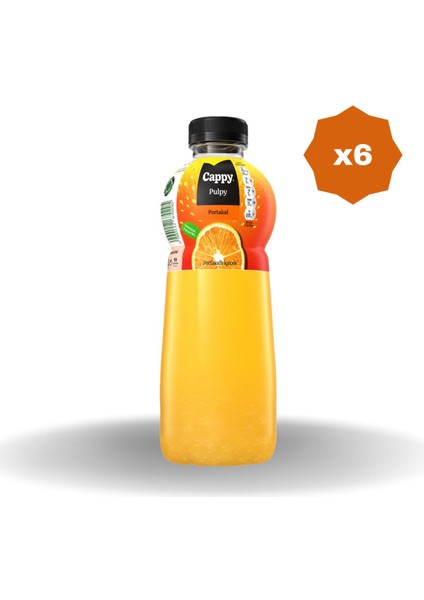 Pulpy Portakal 1 Lt - (6 Adet)
