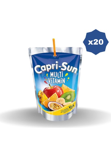 Capri Sun Multivitamin 200 ml - (20 Adet)