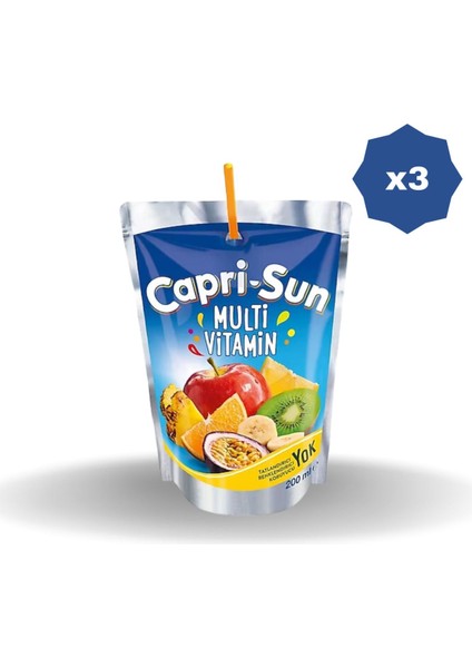 Capri Sun Multivitamin 200 ml - (3 Adet)
