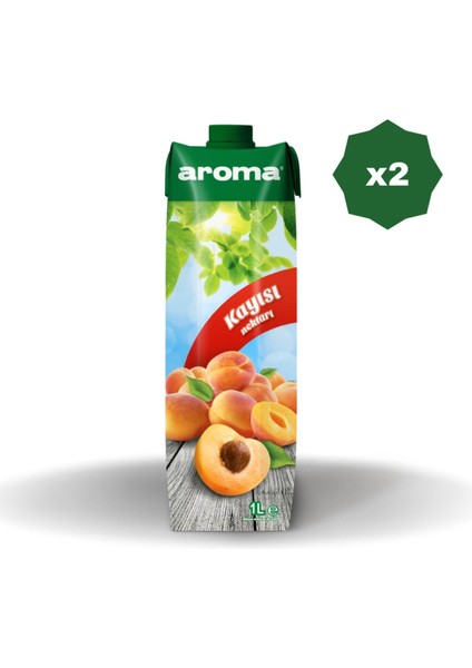Kayısılı Vişne 1 Lt - (2 Adet)