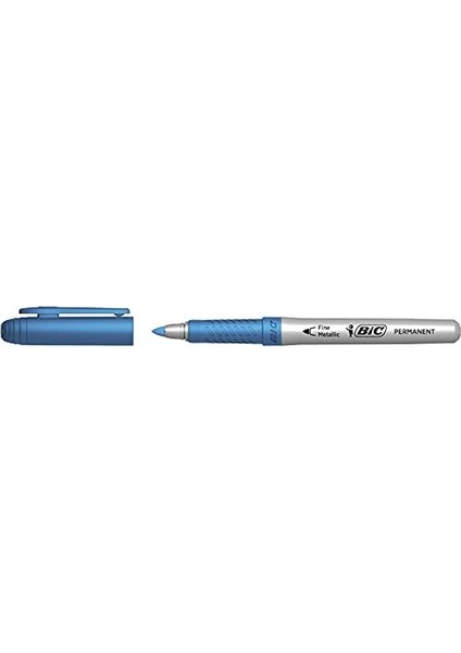 Intensity Permanent Marker Metalik Kalıcı Işaretleyiciler - 5'li Paket - Çeşitli Metalik Renkler - Koyu ve Açık Yüzeyler Için - Düşük Koku