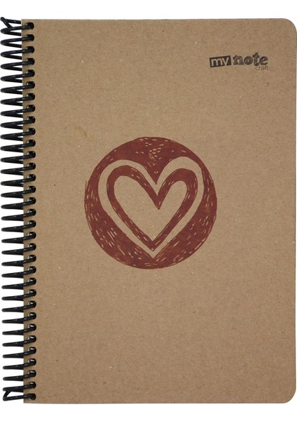 Kraft Defter A5 100 Yp Karelı