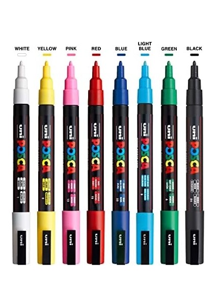 Pc-3m/7+1p.01 Su Bazlı Poster Markörü,