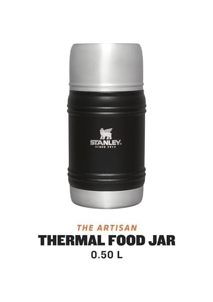 The Artisan Paslanmaz Çelik Yemek Termosu, 0.50 Lt