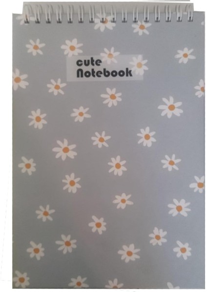 A5 Desenli Bloknot 80 Yaprak Çizgili