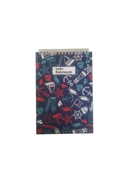 A5 Desenli Bloknot 80 Yaprak Kareli modelleri