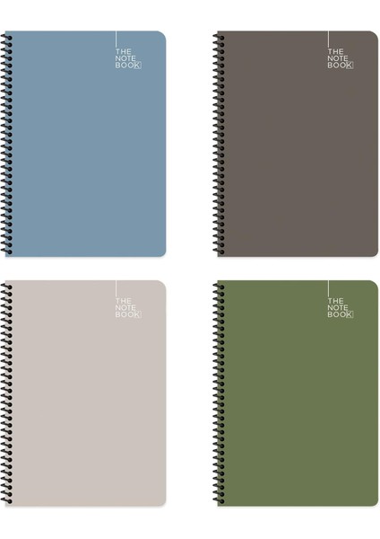 Color 17X24 96 Yaprak Kareli Sert Kapak The Notebook Mn Defter